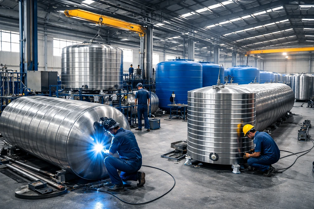 Paslanmaz Su Depoları